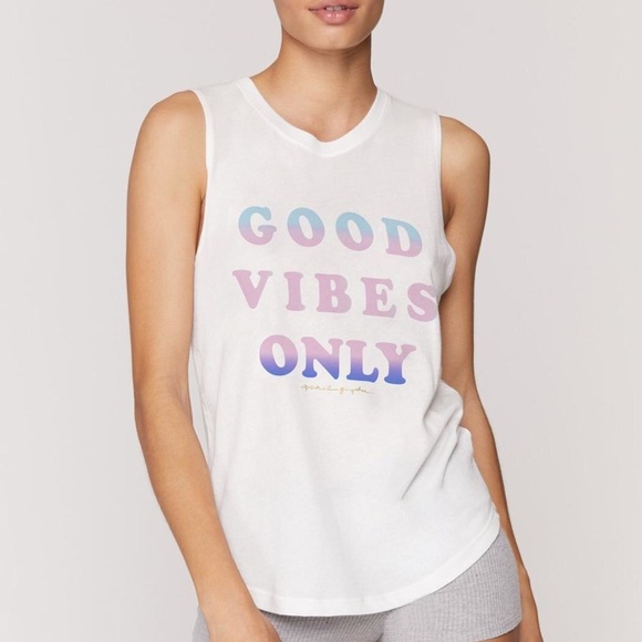 Spiritual Gangster Good Vibes Tank - Picture 1 of 3